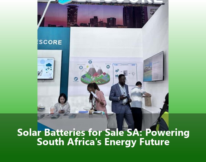 Solar Batteries for Sale SA: Powering South Africa's Energy Future